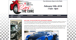 Desktop Screenshot of carsforthecure.com